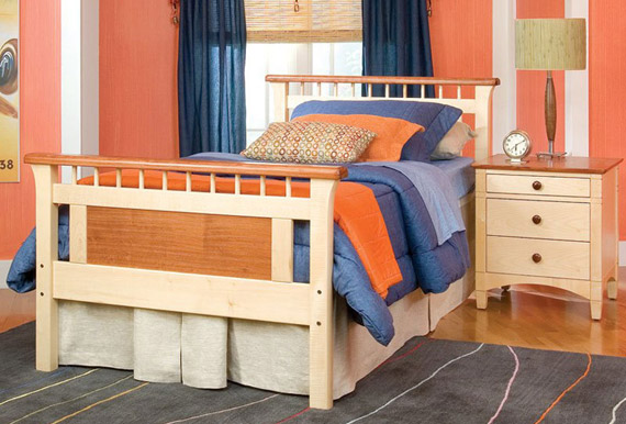 Bennington twin bed